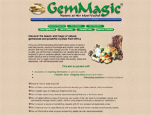 Tablet Screenshot of gemmagic.siteworx.co.za